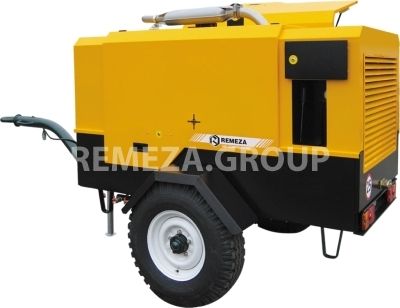 Дизельный компрессор Remeza ДК-10/10Т фото