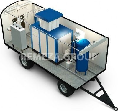 Винтовой компрессор Remeza МКР-Север (от -60 до +40С) фото