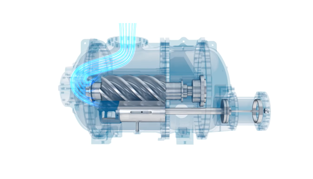 Устройство винтового компрессора. Взгляд изнутри