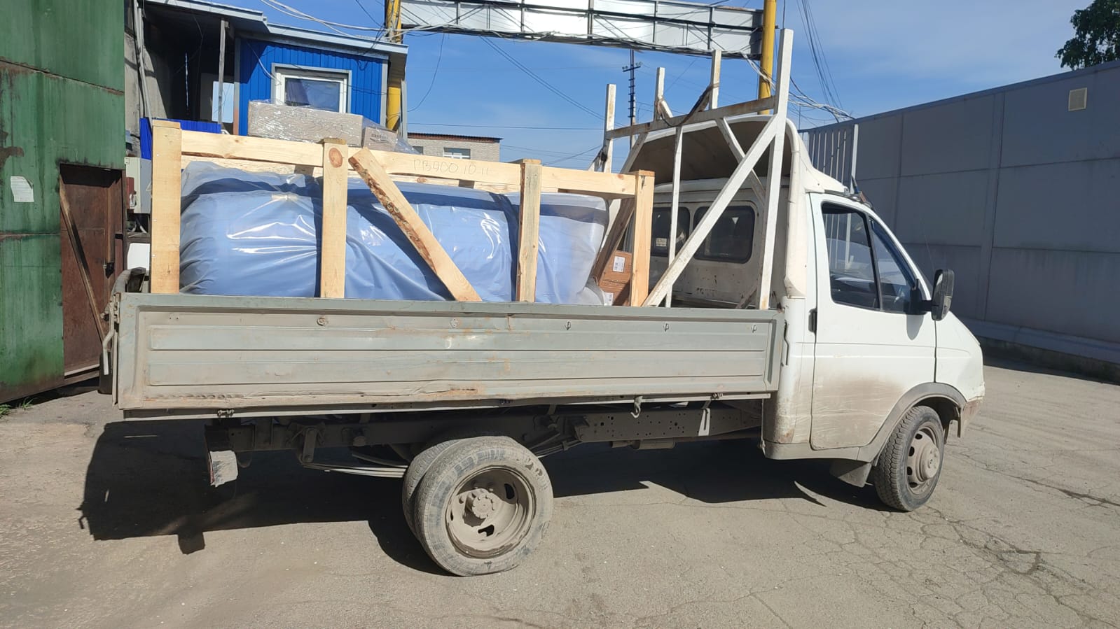 Отгрузка ресивера Remeza РВ 900.10.11 в г. Новосибирск