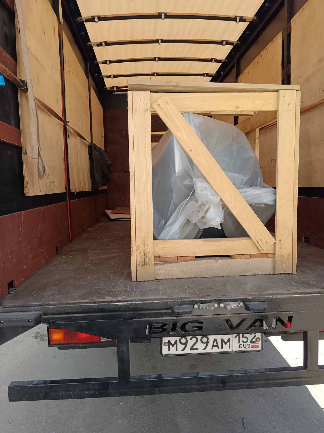 Отгрузка ресивера Remeza РВ 900.10.02 в г. Нижний Новгород